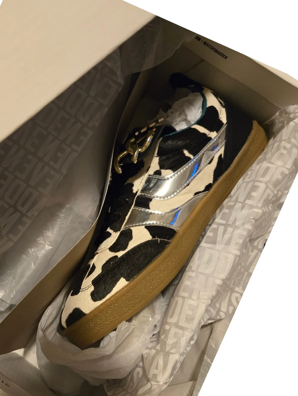 NIB Steve Madden The Wyatt Court Sneaker 8.5 - Picture 9 of 10
